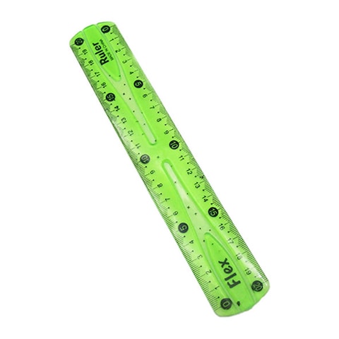 Flex Silicon Flexible Ruler - 20 Cm