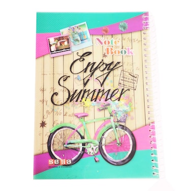 Spiral Notebook - 80 Sheets - 3 Pieces