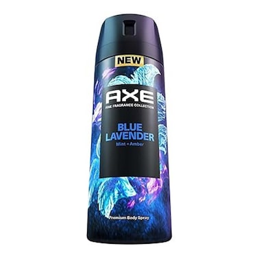 Axe The Premium Collection Body Spray for Men with Blue Lavender 72H odor Protection Deodorant - 150 Ml