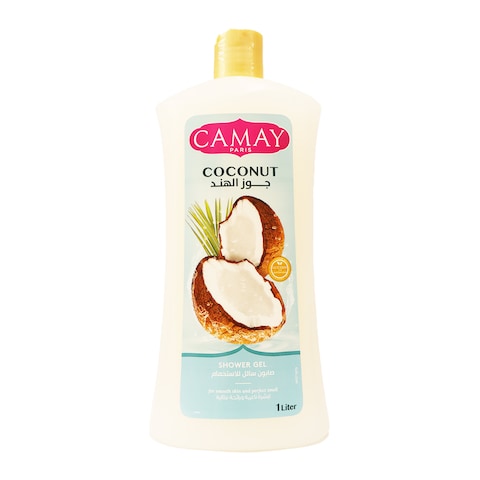 CAMAY SHOWER GEL COCONUT 1L
