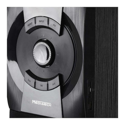 صب ووفر ميدياتك 60 وات  - أسود - MT-515
