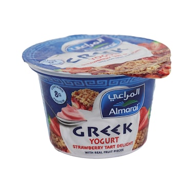 Almarai Greek Yogurt Strawberry Tart - 170 gram