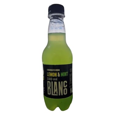 بلانكو مشروب غازي بنكهة الليمون والنعناع - 330 مل