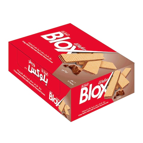 Blox Wafer with Chocolate Cream Filling - 48 gm - 6 Pieces