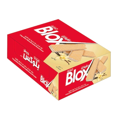 Blox Wafer with Vanilla Cream Filling - 48 gm - 6 Pieces