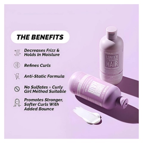 Hairburst Shampoo For Curly and Wavy Hair - 350ml