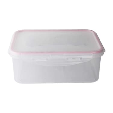 طقم علب حفظ طعام هيرو بلاست مستطيلة - 1 لتر