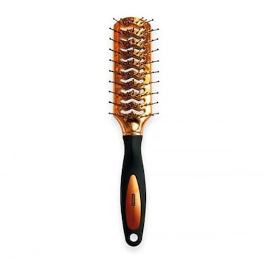تيتانيا فرشاة شعر مستطيلة - نحاسي ذهبي