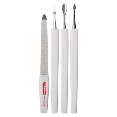 تيتانيا مجموعة العناية بالاظافر - 4 قطع