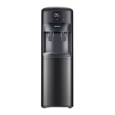 Koldair Cold and Hot Water Dispenser with Fridge 2 Taps - Black - Type AF