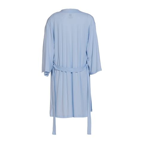 Jil Cotton Robe for Women - Blue - M