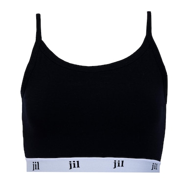 Jil Sports Bra for Women - Black - M