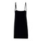 Jil Night Dress for Women - Black - 4XL