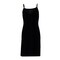 Jil Night Dress for Women - Black - 4XL