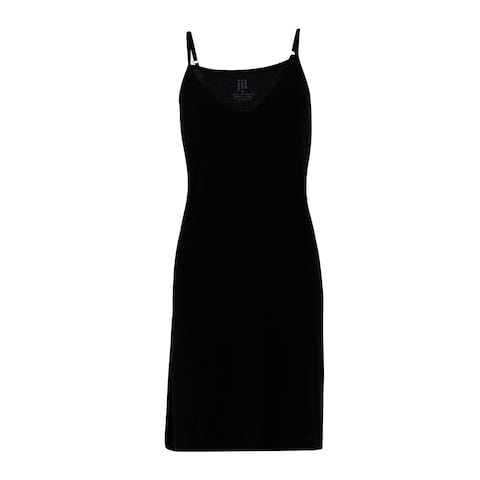 Jil Night Dress for Women - Black - 4XL