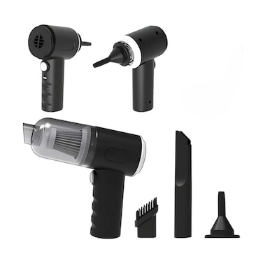 مكنسة كهربائية محمولة 3 في 1 ومنفاخ هواء ومضخة هواء