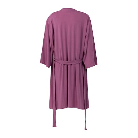 Jil Cotton Robe for Women - Rose - S