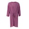 Jil Cotton Robe for Women - Rose - S