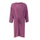 Jil Cotton Robe for Women - Rose - L