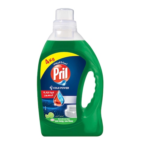 Pril Dishwashing Liquid With Lemon- 4 Liters