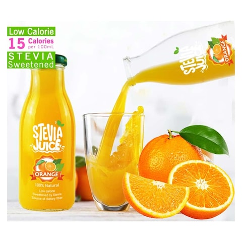 Stevia Juice Natural Orange Juice No Sugar - 300ml