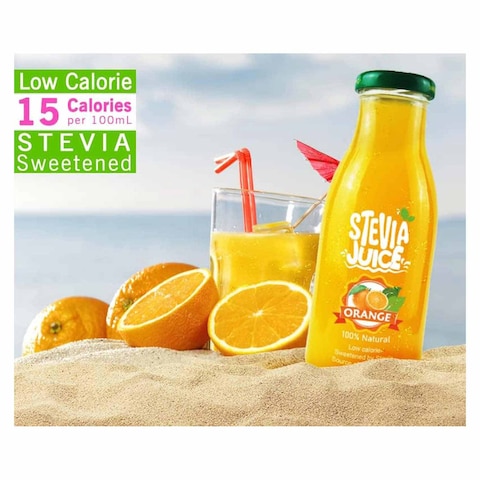 Stevia Juice Natural Orange Juice No Sugar - 300ml
