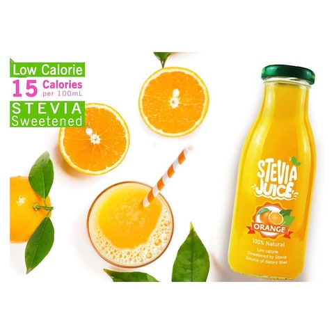 Stevia Juice Natural Orange Juice No Sugar - 300ml