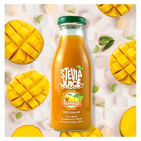 Stevia Juice Natural Mango Juice without Sugar - 300ml