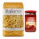 Italiano Ziti Pasta - 400 gram + Catchy Tomato Paste - 280 gram