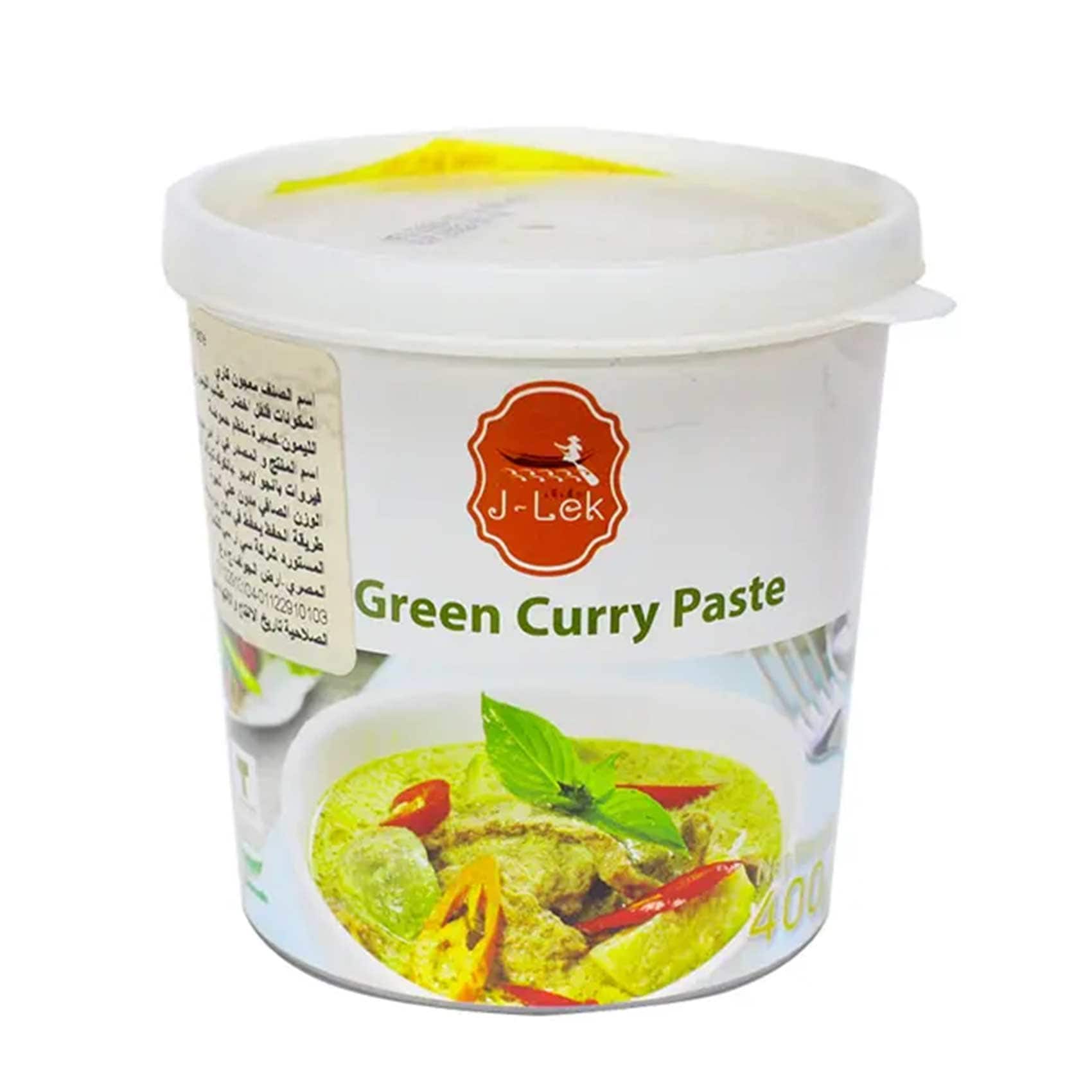 Buy J-Lek Green Curry Paste - 400 gm Online | Carrefour Egypt