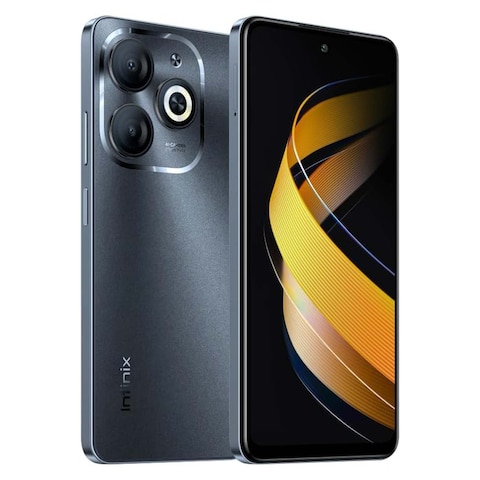 Infinix Smart 8 - 6.6-inch 64GB/4GB Dual SIM 4G Smartphone - Black