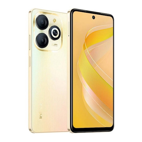 Infinix Smart 8 - 6.6-inch 128GB/4GB Dual SIM 4G Smartphone - Gold