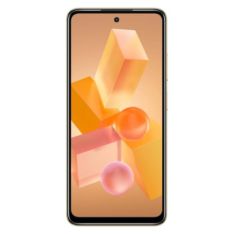 انفينكس هوت 40i - شاشة 6.56 بوصة 128 جيجابايت/4 جيجابايت ثنائي الشريحة بشبكة الجيل الرابع LTE - ذهبي
