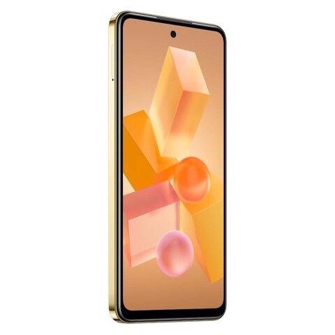 انفينكس هوت 40i - شاشة 6.56 بوصة 128 جيجابايت/4 جيجابايت ثنائي الشريحة بشبكة الجيل الرابع LTE - ذهبي