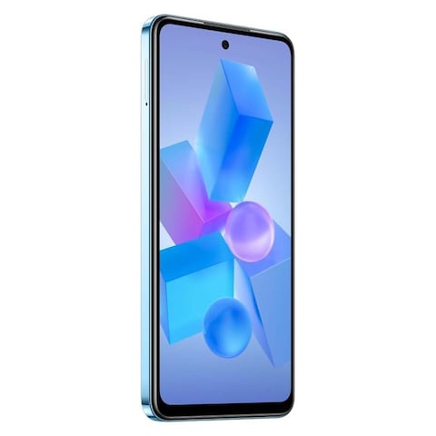 انفينكس هوت 40i - شاشة 6.56 بوصة 128 جيجابايت/4 جيجابايت ثنائي الشريحة بشبكة الجيل الرابع LTE - أزرق