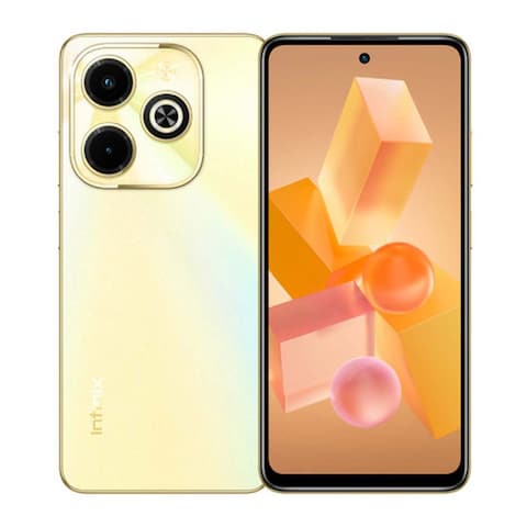 Infinix Hot 40i - 6.56-inch 256GB/8GB Dual SIM 4G LTE Smartphone - Gold