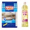 Rehana White Rice - 1 Kg + Sunflower Oil - 800ml