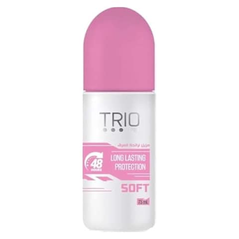Trio Fresh Roll On Deodorant - 75ml + Soft Roll-On Deodorant - 75ml