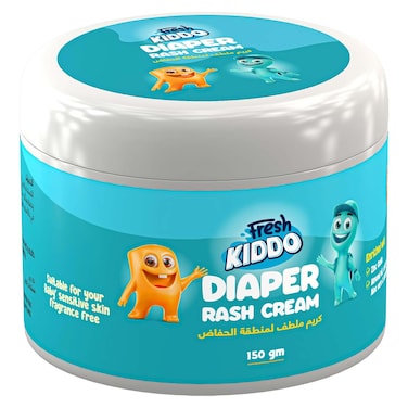Fresh Kiddo Diaper Rash Cream - 150 ml