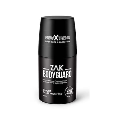 Zak Bodyguard Ghost Roll On Deodorant - 50ml