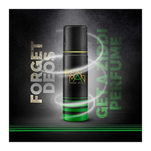 Real Man Fresh Spirit Perfume Spray - 150ml