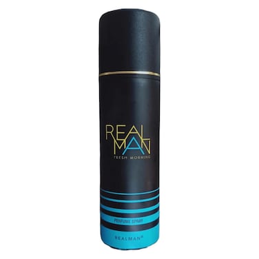 Real Man Fresh Morning Body Spray for Men - 150 ml