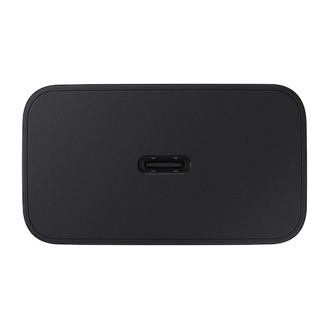 رأس شاحن سامسونج سريع قابل للتكيف تايب سي 15 واط - اسود - T1510NBEGGB