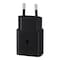 Samsung USB-C Fast Charging Power Adapter 15 Watt - Black - T1510NBEGWW