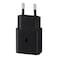 Samsung USB-C Fast Charging Power Adapter 15 Watt - Black - T1510NBEGWW