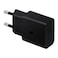 Samsung USB-C Fast Charging Power Adapter 15 Watt - Black - T1510NBEGWW