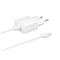 Samsung Fast Charging Power Adapter 15 Watt with Type-C Cable - White - T1510XWEGWW