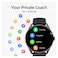 QCY Smart Watch GT 1.43 Inch Amoled IPX8 - Smoky Black - WA2358A