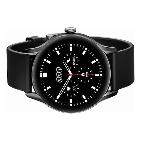 QCY Smart Watch GT 1.43 Inch Amoled IPX8 - Smoky Black - WA2358A