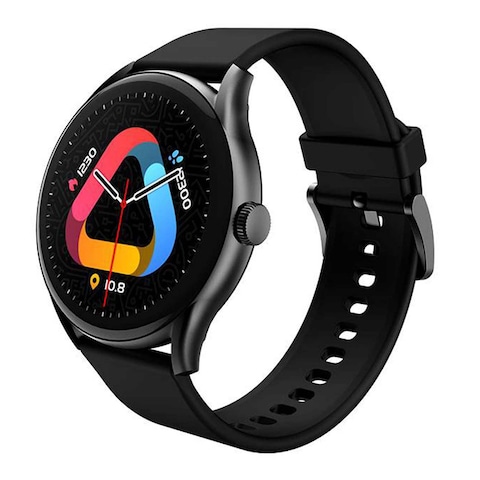 QCY Smart Watch GT 1.43 Inch Amoled IPX8 - Smoky Black - WA2358A